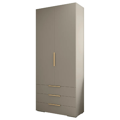 Abiks Meble Armoire Inova 1 236,7/100/47 (gris/d’oro)