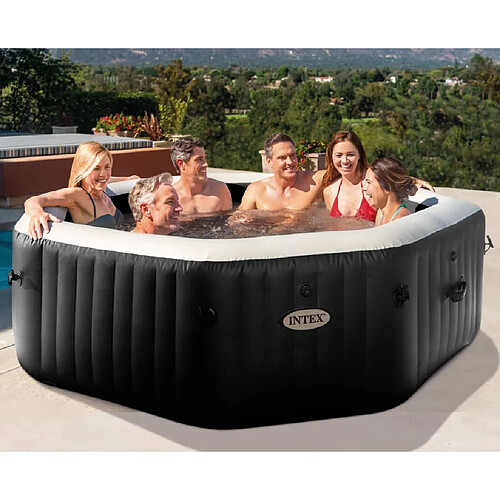 INTEX Baignoire de massage à bulles Octogone PureSpa