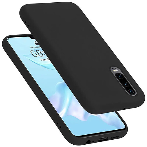 Cadorabo Coque Huawei P30 Etui en Noir