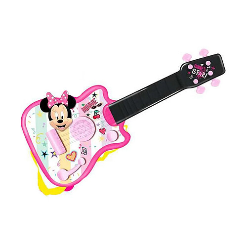 Guitare pour Enfant Minnie Mouse Rose