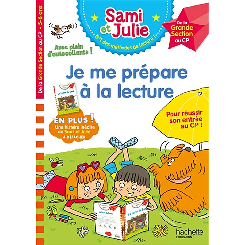 Je me prépare à la lecture : de la grande section au CP, 5-6 ans