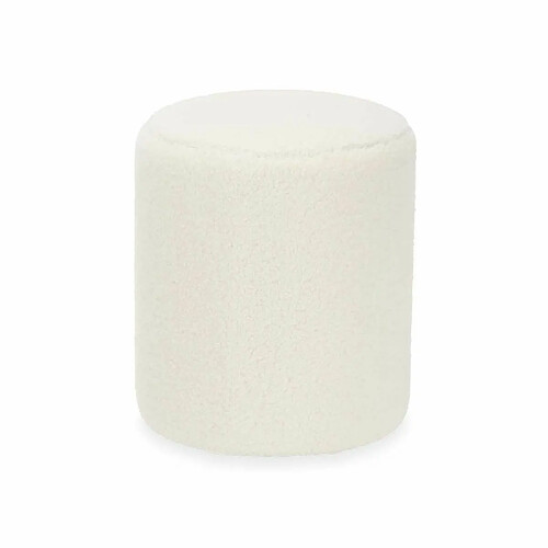 Gift Decor Pouf Blanc 32 x 36 x 32 cm