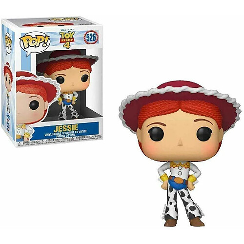 Funko- Figurines Pop Vinyl: Disney: Toy Story 4: Jessie Collectible Figure, 37393, Multi