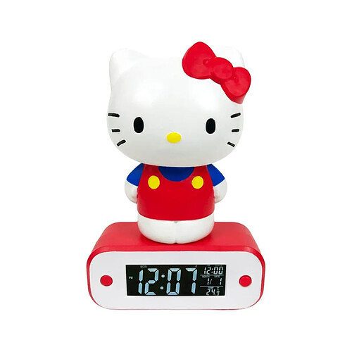 TEKNOFUN Hello Kitty - Réveil lumineux Hello Kitty Vegeta 17 cm