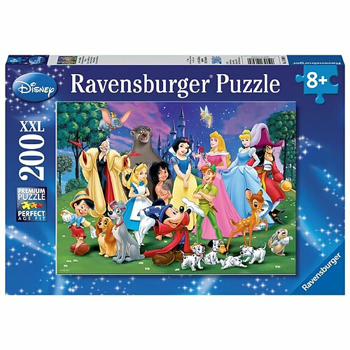 Ludendo Puzzle 200 pièces XXL Ravensburger - Les grands personnages de Disney