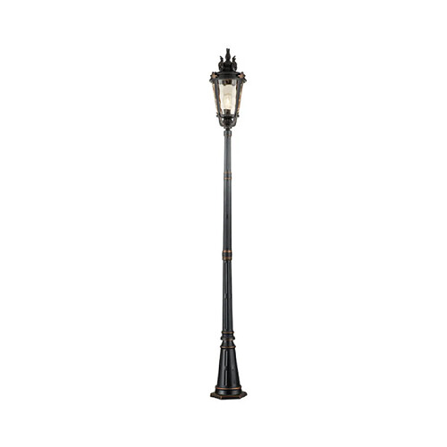 Elstead Lighting Lampe sur pied extérieur Baltimore Bronze patiné