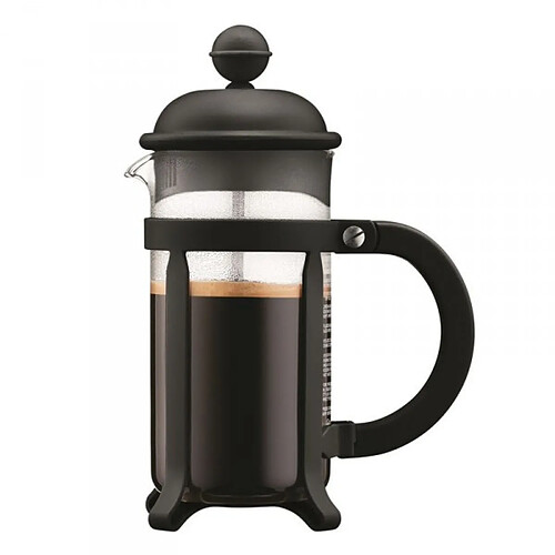 BODUM Cafetière à piston 3 tasses Java noire 1903-01