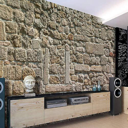 Artgeist Papier peint - Wall From Stones [294x210]