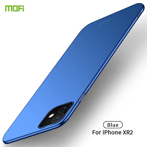 Wewoo Coque Rigide Étui ultra-mince pour ordinateur iPhone 11 bleu MOFI