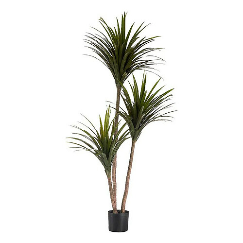 Ibergarden Plante décorative Lame étroite Plastique Câble de fer 80 x 200 x 105 cm