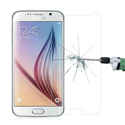 Wewoo Verre trempé pour Samsung Galaxy S6 / G920 Film d'écran en anti-déflagrant de la dureté 2.5D de la surface 0.26mm 9H