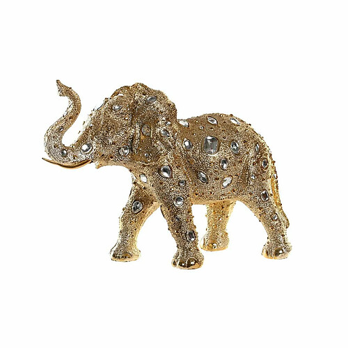 Figurine Décorative DKD Home Decor Eléphant Résine Moderne (36 x 14 x 26,5 cm)