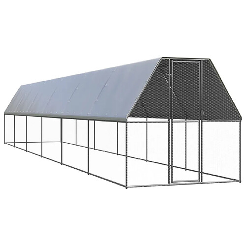 Poulailler vidaXL 2x12x2 m