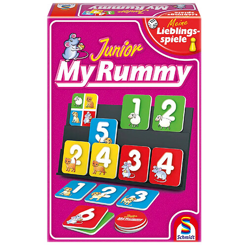 Cstore MyRummy Junior - Jeu de société enfant - SCHMIDT AND SPIELE