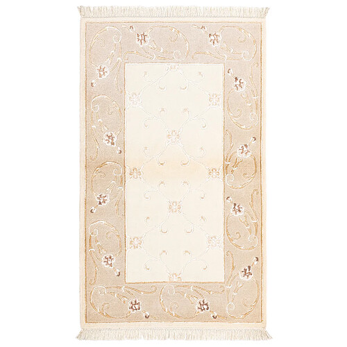 Vidal Tapis de laine 152x91 beige Darya