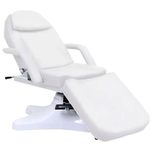 vidaXL Table de massage Blanc 180x62x(86,5-118) cm