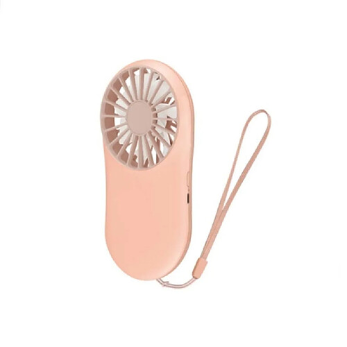 Petit Ventilateur Portable DC Mini Ventilateurs de Poche Refroidisseur d'Air Charge Usb Étudiant à l'Extérieur Apporter(Rose)