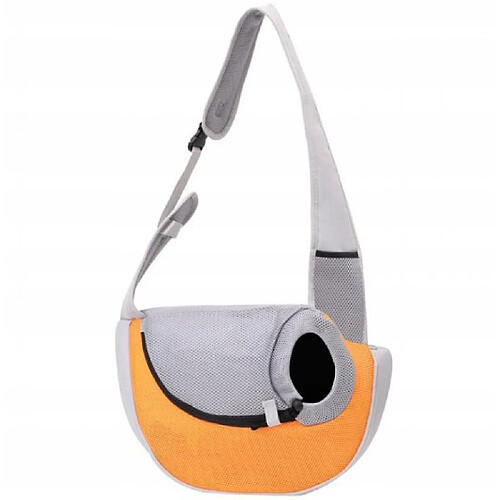 Universal Harnais pour chiens, sac suspendu devant, sac à main pour chat et chiot, aile filtrante respirante Voyage, adapté aux petits et moyens sacs bandoulière pour chiens (orange un