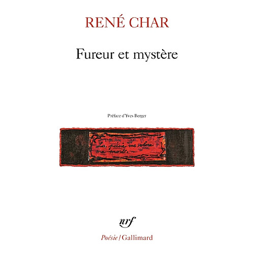 Fureur et mystère · Occasion