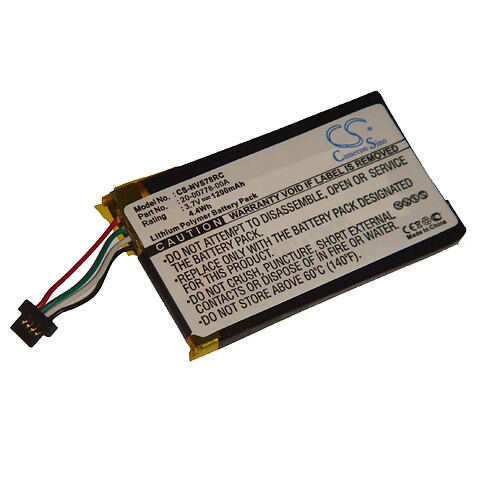 vhbw batterie remplace Nevo 20-00778-00A pour télécommande remote control (1200mAh, 3,7V, Li-Polymère)