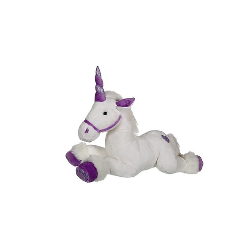 Gipsy Licorne Peluche Violette XL - 80 cm