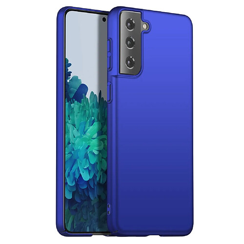 Coque en TPU antichoc, anti-poussière pour votre Samsung Galaxy S21 4G/5G - bleu