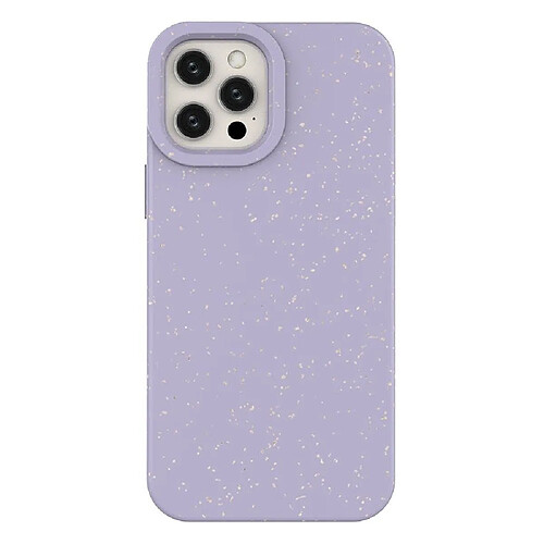 Ozzzo eco coque coque pour iphone 12 pro max coque en silicone coque de telephone violet