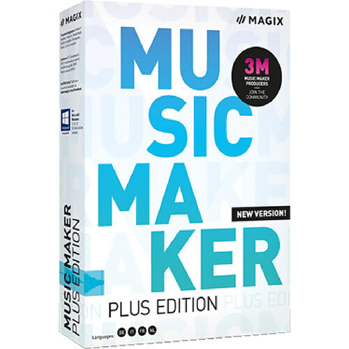 MAGIX Music Maker Plus Edition - Licence Perpétuelle - 1 poste