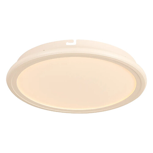 Stoex Plafonnier Moderne De 30CM Lampe De Plafond Led D'Intérieur 3000K Luminaire Plafonnier Rond Blanc Pour Chambre À Coucher, Salle De Bain, Salon