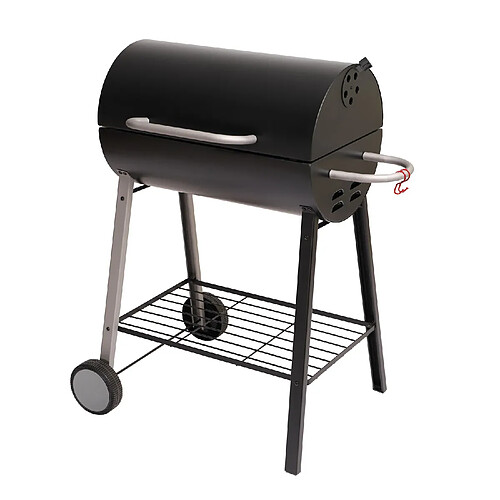 Neka Barbecue à charbon Arguin - L. 55 x l. 32,5 cm - Noir