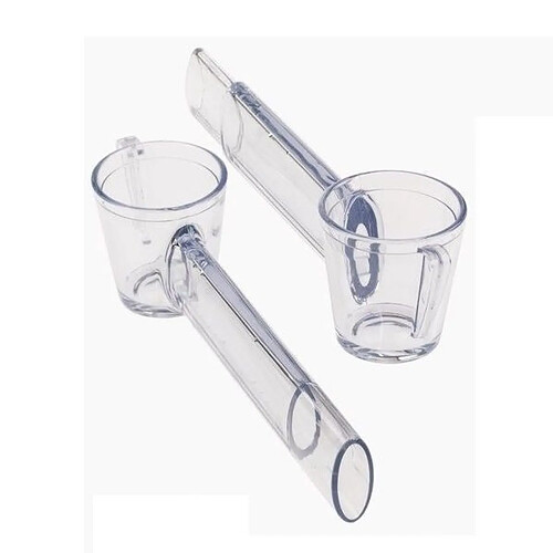 Totalcadeau Verre à shot double deux verres shooter en un