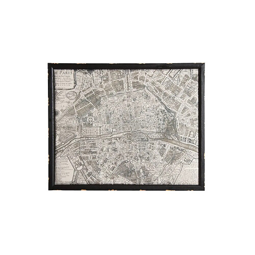 Aubry Gaspard Tableau plan de Paris