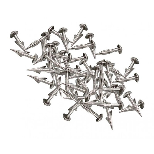 30x goujons pointes rivets clous bouton gothique vetements sac réparation chaussures 6x15mm