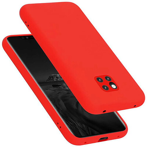 Cadorabo Coque Huawei MATE 20 PRO Etui en Rouge