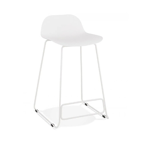 Kokoon Design Tabouret de bar design SLADE MINI WHITE 49x53x85 cm