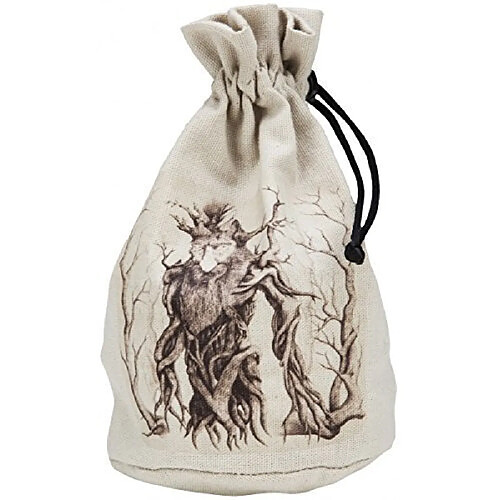 Q-Workshop Forest Beige & Black Dice Pouch