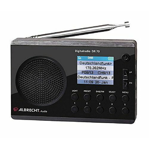 Albrecht 27370 Radio portable Noir