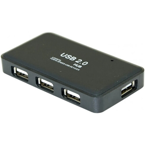 Abi Diffusion Hub usb 2.0 4 ports avec cordon détachable