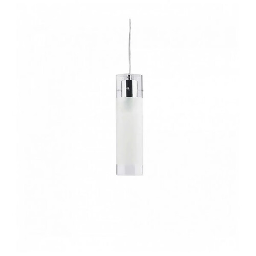 Ideal Lux Suspension Chromée FLAM 1 ampoule Largeur 7 Cm