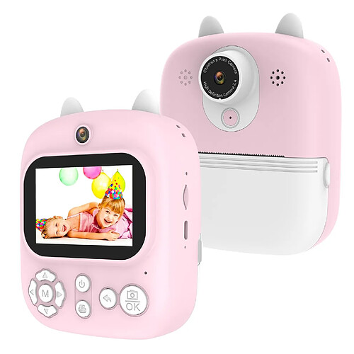 Yonis Appareil Photo Enfant Instantané HD 1200W