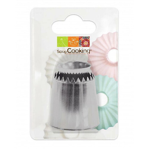 Scrapcooking Douille à pâtisserie en inox Sultane