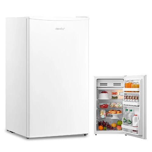 Comfee Réfrigérateur Table Top RCD132WH2 - 93L - [Classe énergétique E] - Froid Statique - Frigo 1 Porte - 41dB Blanc (86*47*45 cm)