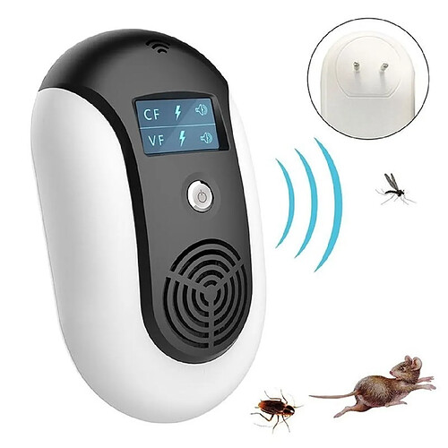 Wewoo Anti insectes Répulsifs Lutte antiparasitaire électronique US Plug répulsif (noir)