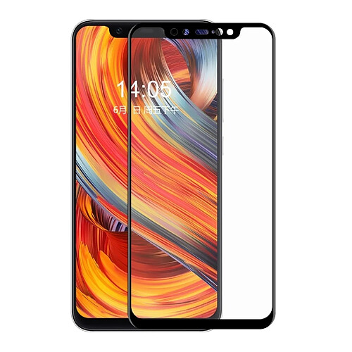 Wewoo Film de verre trempé pour écran 0.26mm 9H 6D courbé en plein écran pour Xiaomi Mi 8 (Noir)