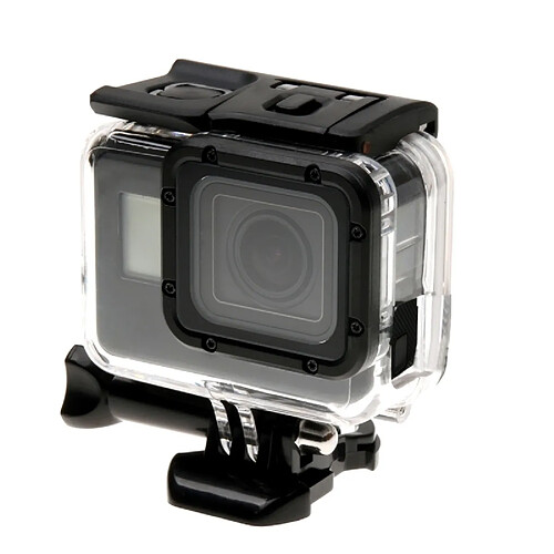 Wewoo Pour GoPro HERO6 / 5 Squelette boîtier de protection + couvercle arrière creux avec boucle de base de montage et vis, pas besoin de démonter la lentille