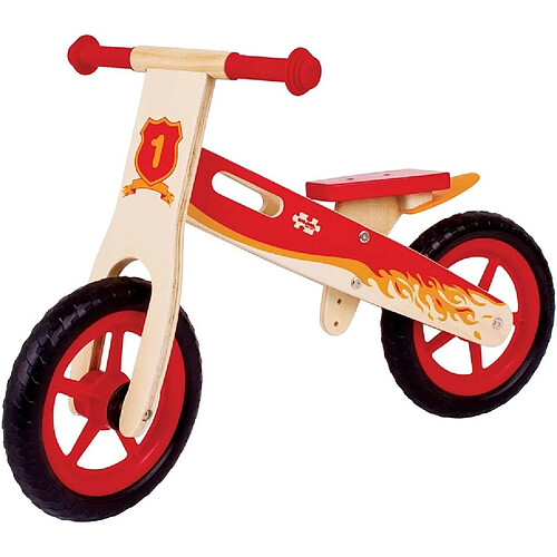 Bigjigs Toys Mon premier vélo d'équilibre - Rouge