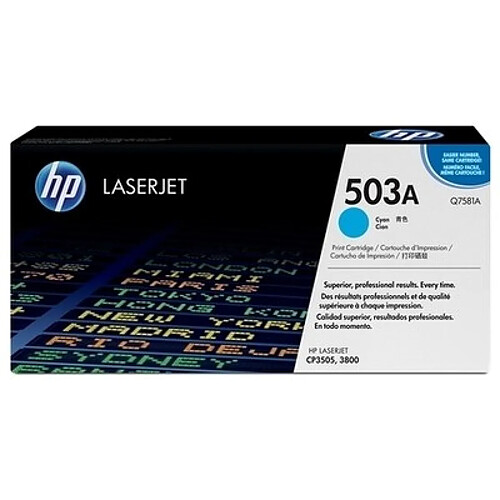 HP 503A Toner Cyan Q7581A