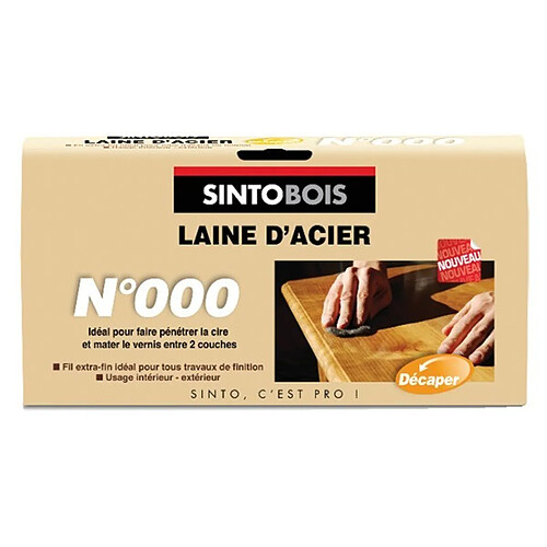 Laine d'acier SINTO N°000 - 817000