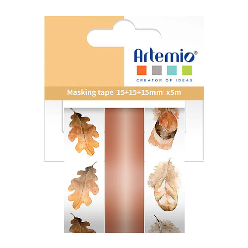 Artemio 3 Masking Tape Automne 15 mm x 5 m