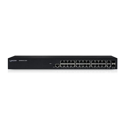 Lancom Systems GS-2326+, Commutateur de réseau géré, Gigabit Ethernet (10-100-1000), Grille de montage, 1U